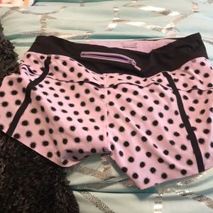 Purple lulu lemon shorts